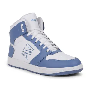 Baskets décontractées bleues à lacets Leap7x pour hommes JAXEN-2E par Liberty