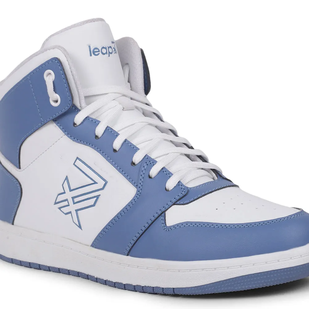 Baskets décontractées bleues à lacets Leap7x pour hommes JAXEN-2E par Liberty