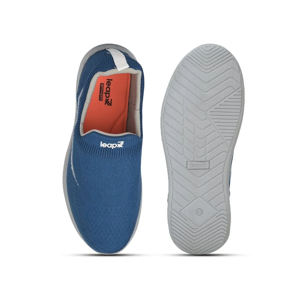 Chaussures décontractées Leap7x S. Bleu sans lacets pour hommes RORY-10 par Liberty