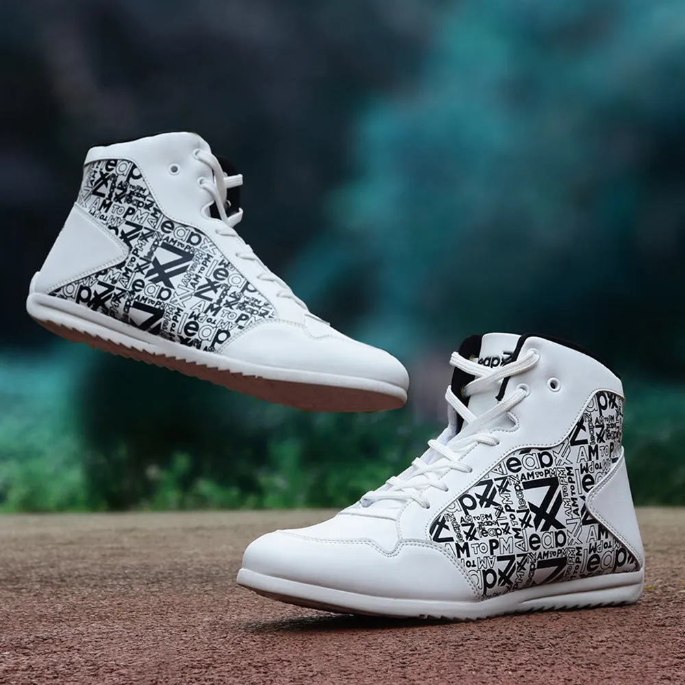 Baskets décontractées blanches à lacets Leap7x DUCANI-3E par Liberty