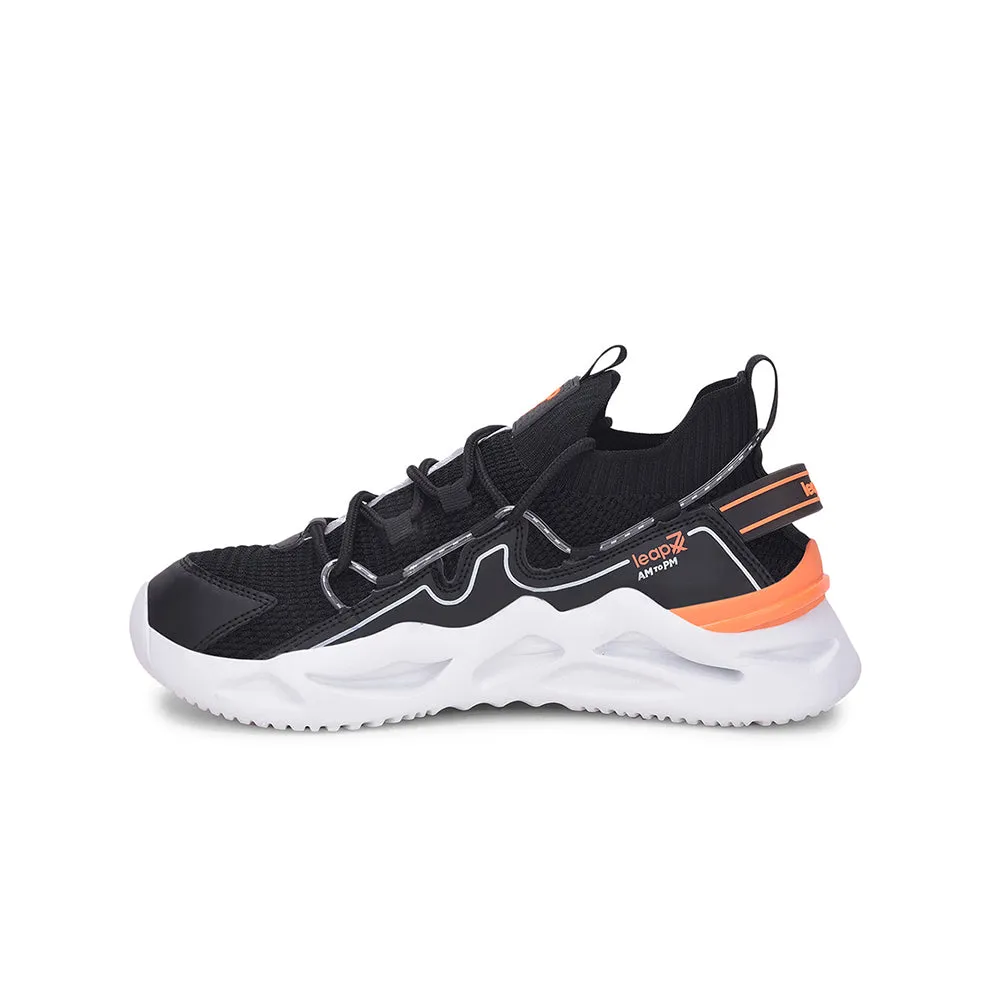Chaussures décontractées à lacets Leap7x Noir Pour Homme NUCLEAR-1 Par Liberty