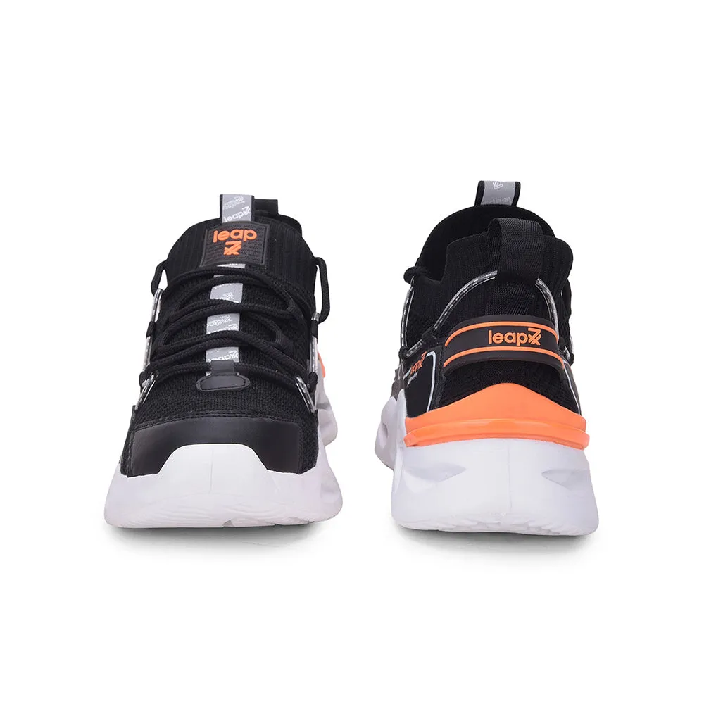 Chaussures décontractées à lacets Leap7x Noir Pour Homme NUCLEAR-1 Par Liberty