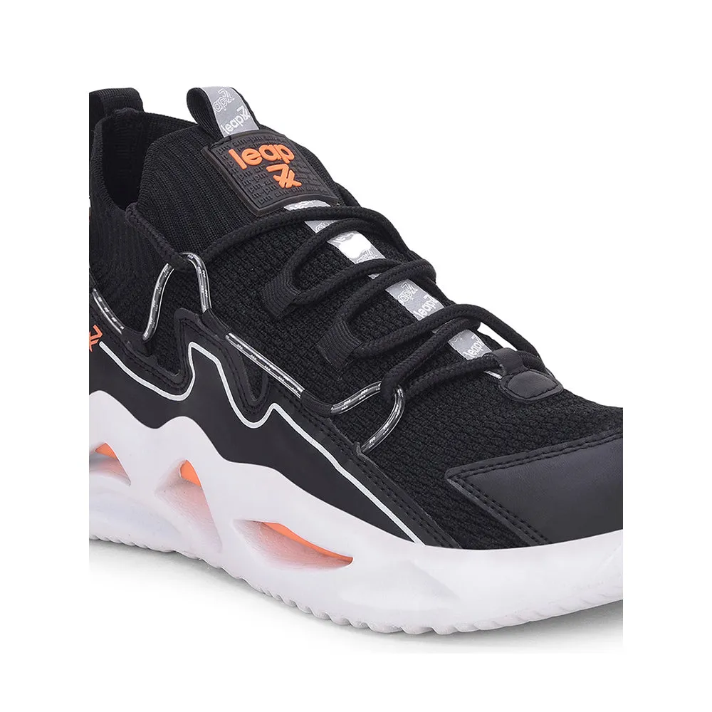 Chaussures décontractées à lacets Leap7x Noir Pour Homme NUCLEAR-1 Par Liberty
