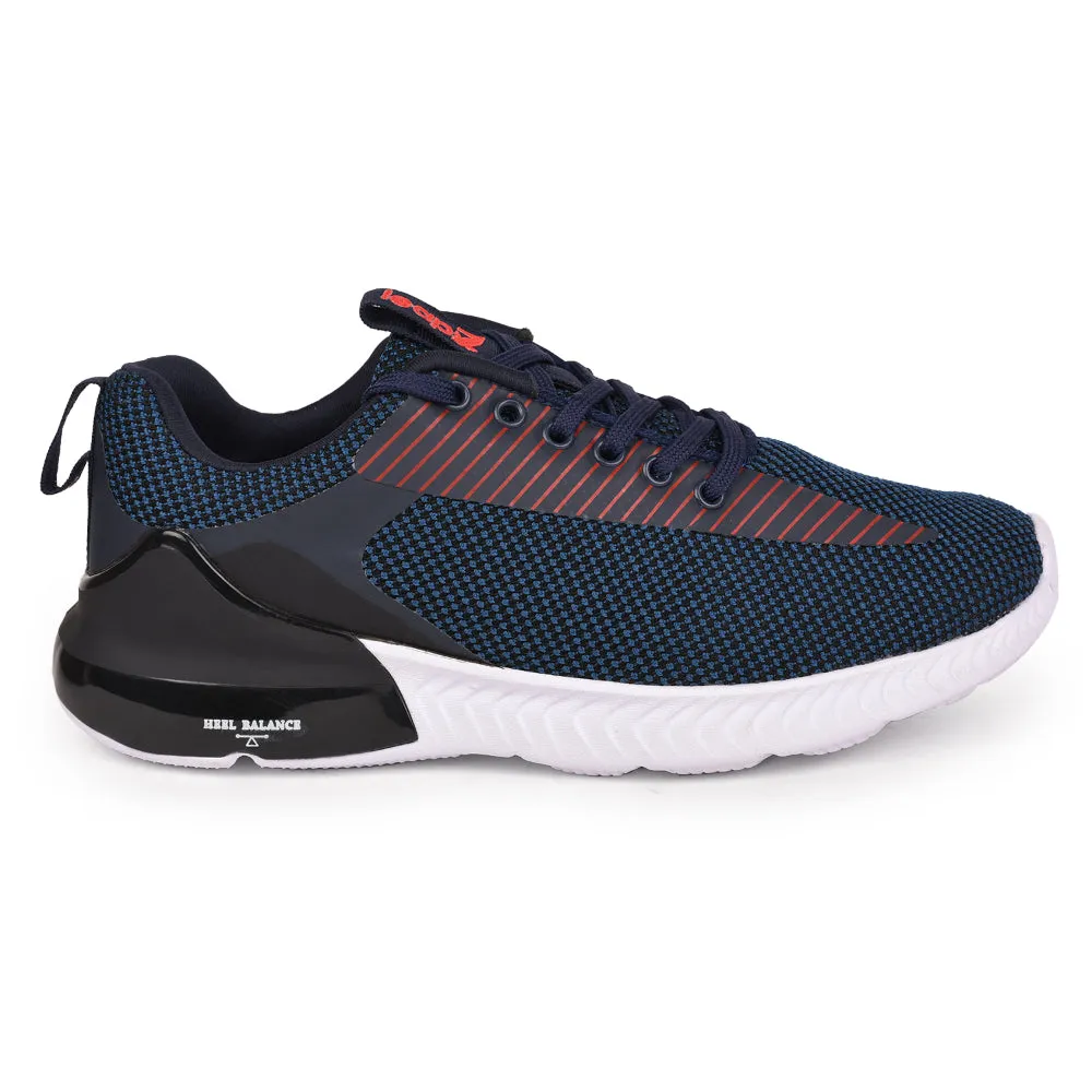 Chaussures décontractées à lacets Leap7x bleu marine pour hommes PANTHER By Liberty