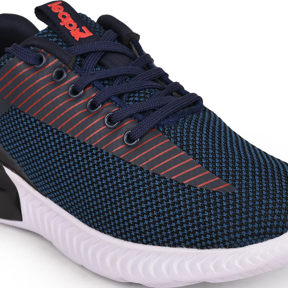 Chaussures décontractées à lacets Leap7x bleu marine pour hommes PANTHER By Liberty