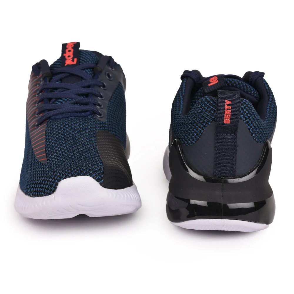 Chaussures décontractées à lacets Leap7x bleu marine pour hommes PANTHER By Liberty