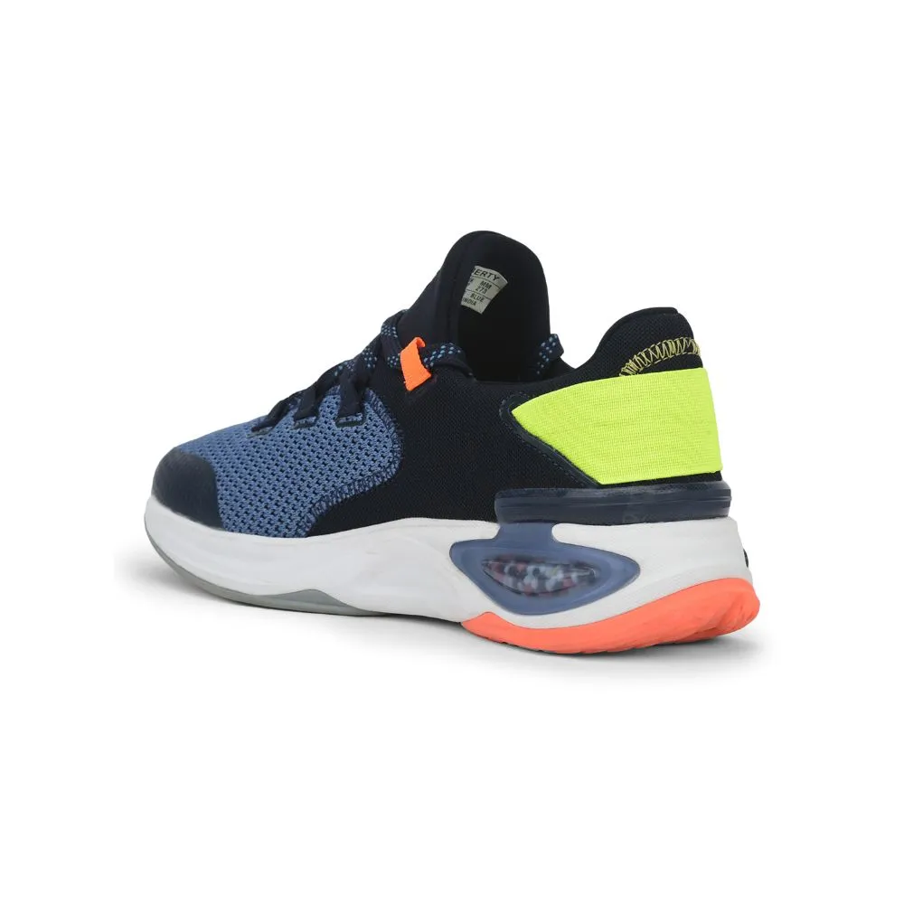 Chaussures décontractées à lacets Leap7x bleu marine pour hommes SIGMA-1E par Liberty
