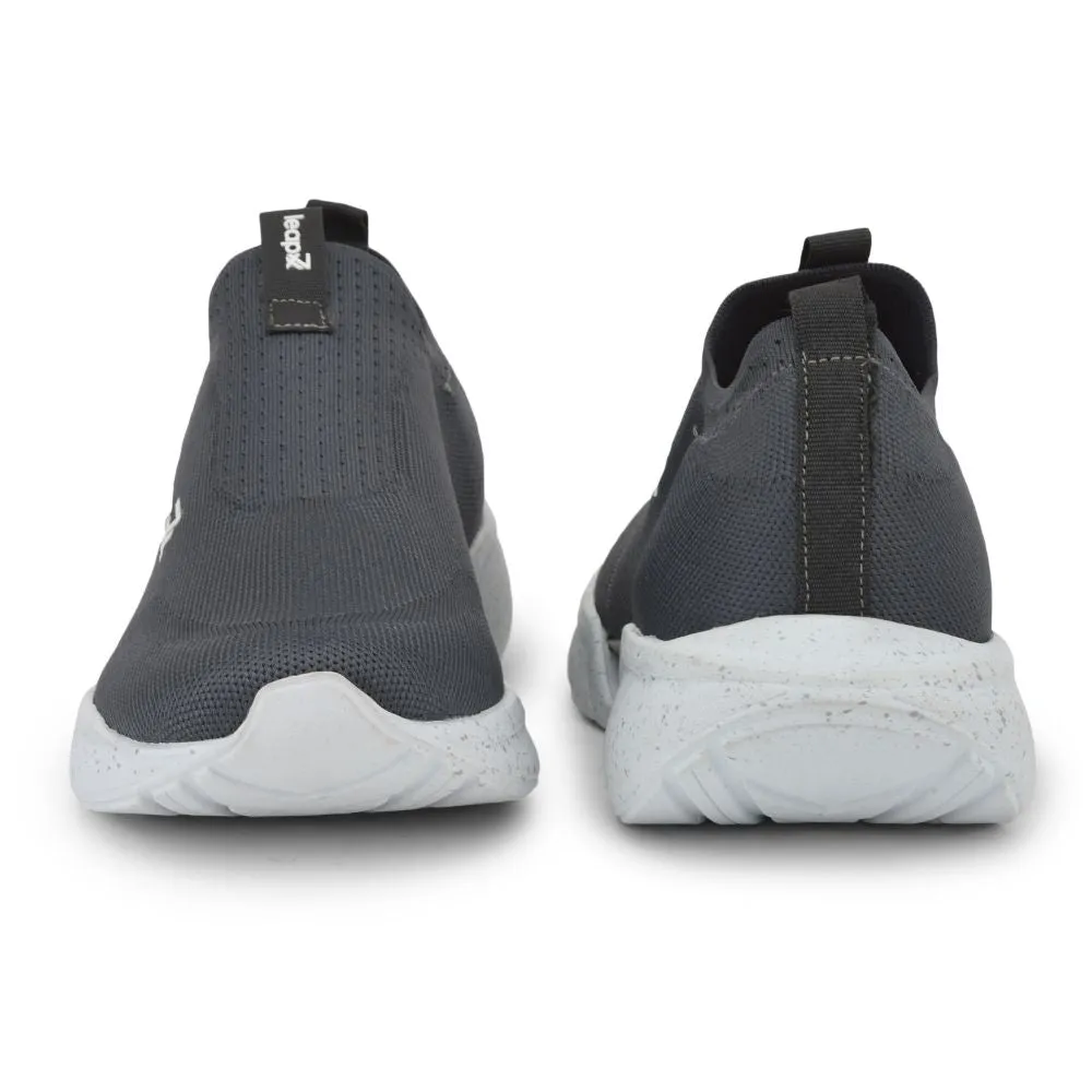 Chaussures décontractées sans lacets pour hommes Leap7x (Gris) ARCHER-3 Par Liberty