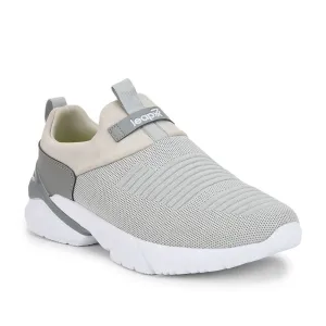 Chaussures décontractées sans lacets Leap7x gris clair pour hommes BRISK-01 par Liberty