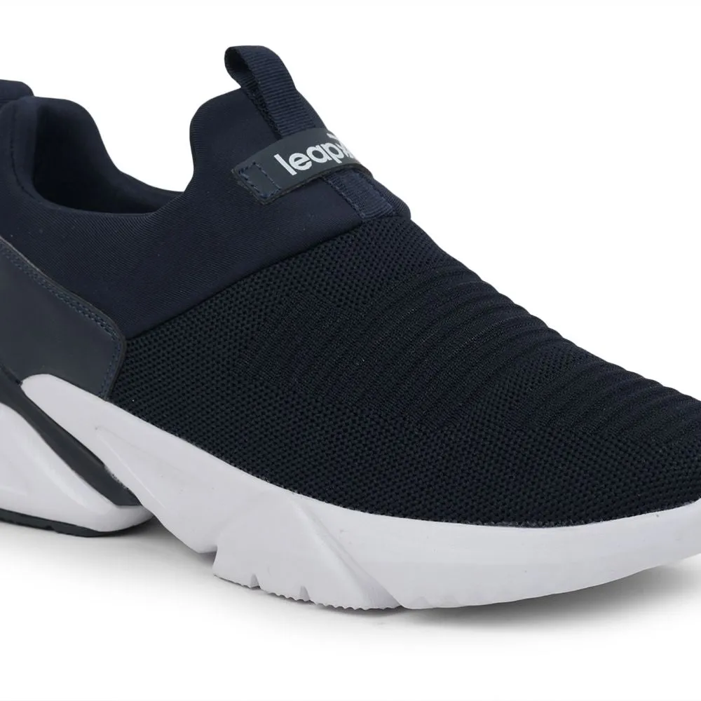 Chaussures décontractées sans lacets Leap7x Bleu marine pour hommes BRISK-01 par Liberty
