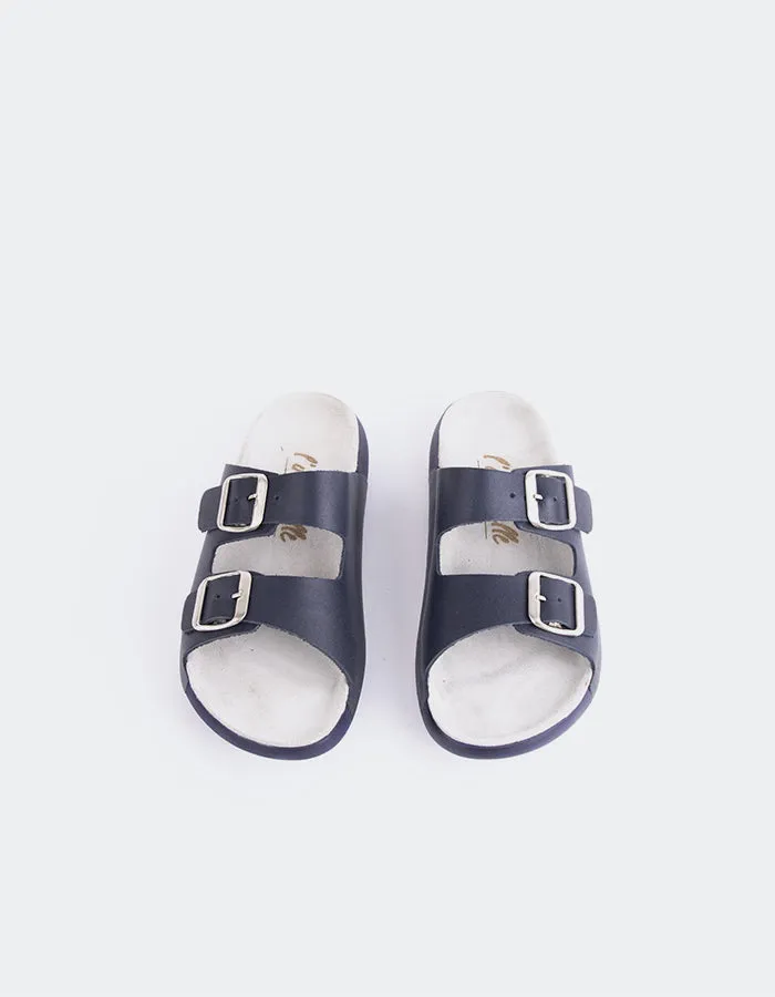 Letizia Cuir Marine