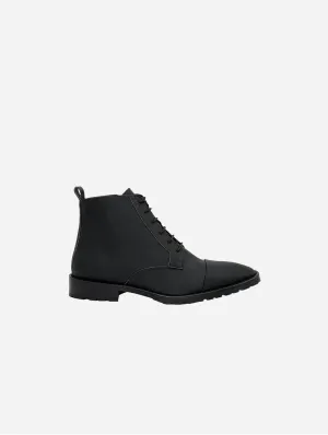 Bottes cheville en similicuir pour homme Lincoln | Noir