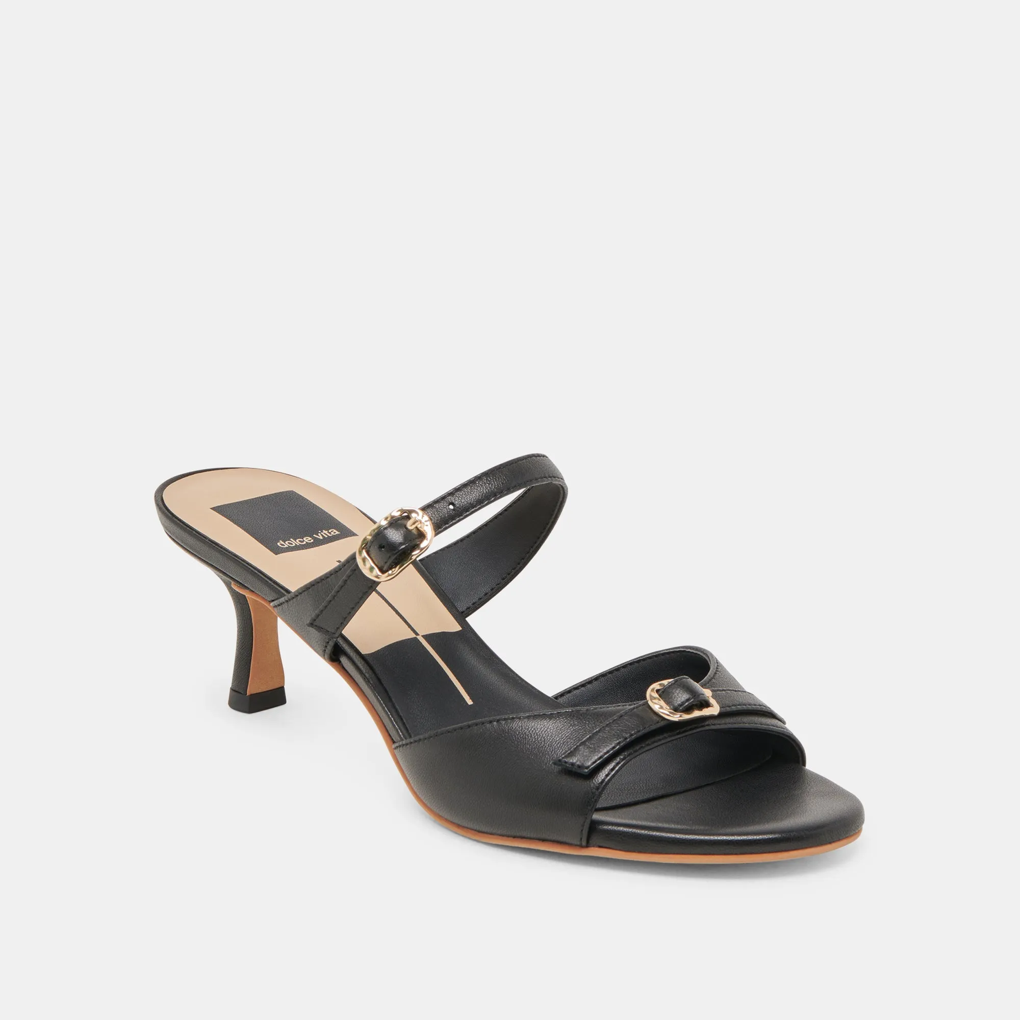 LORALI TALONS CUIR NOIR