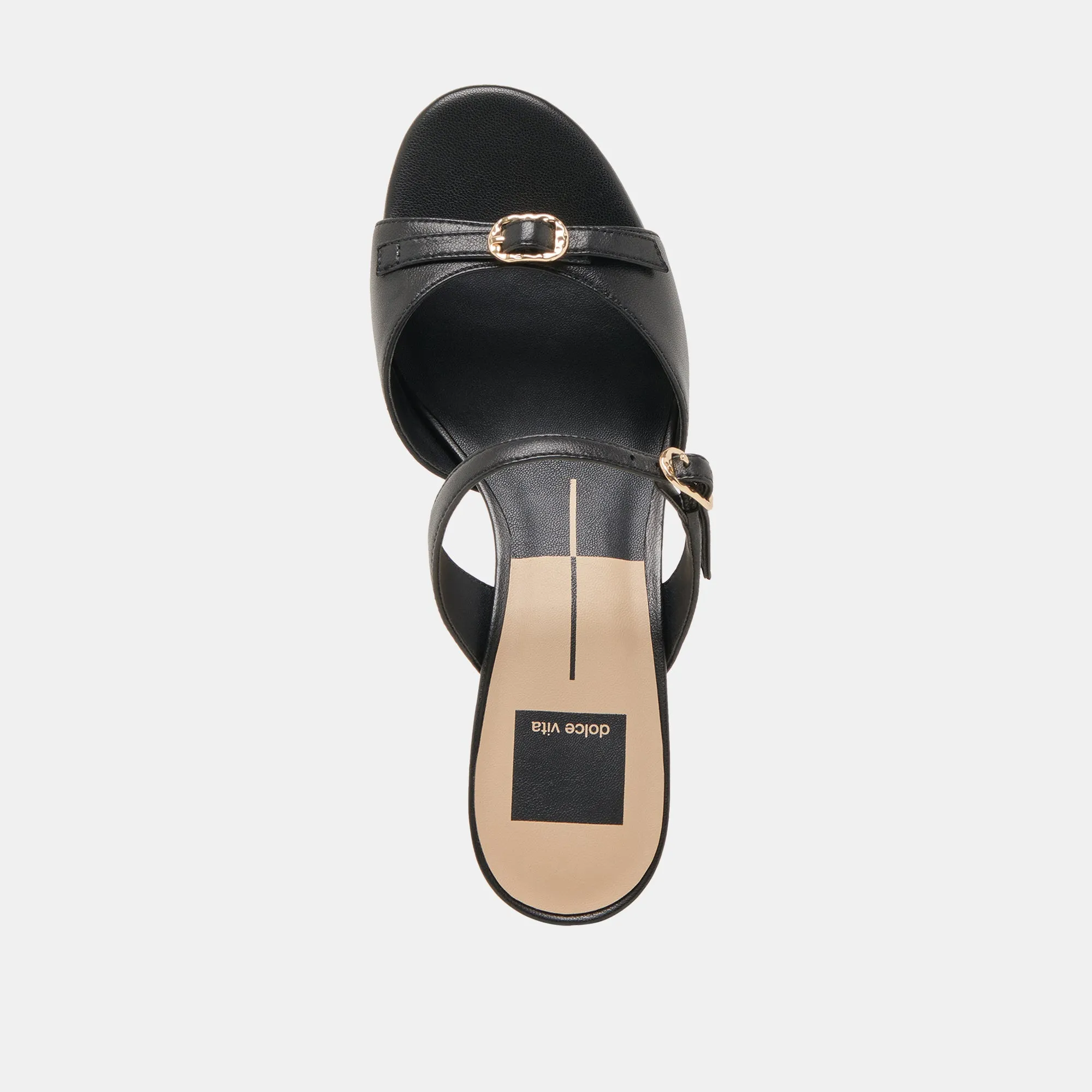 LORALI TALONS CUIR NOIR