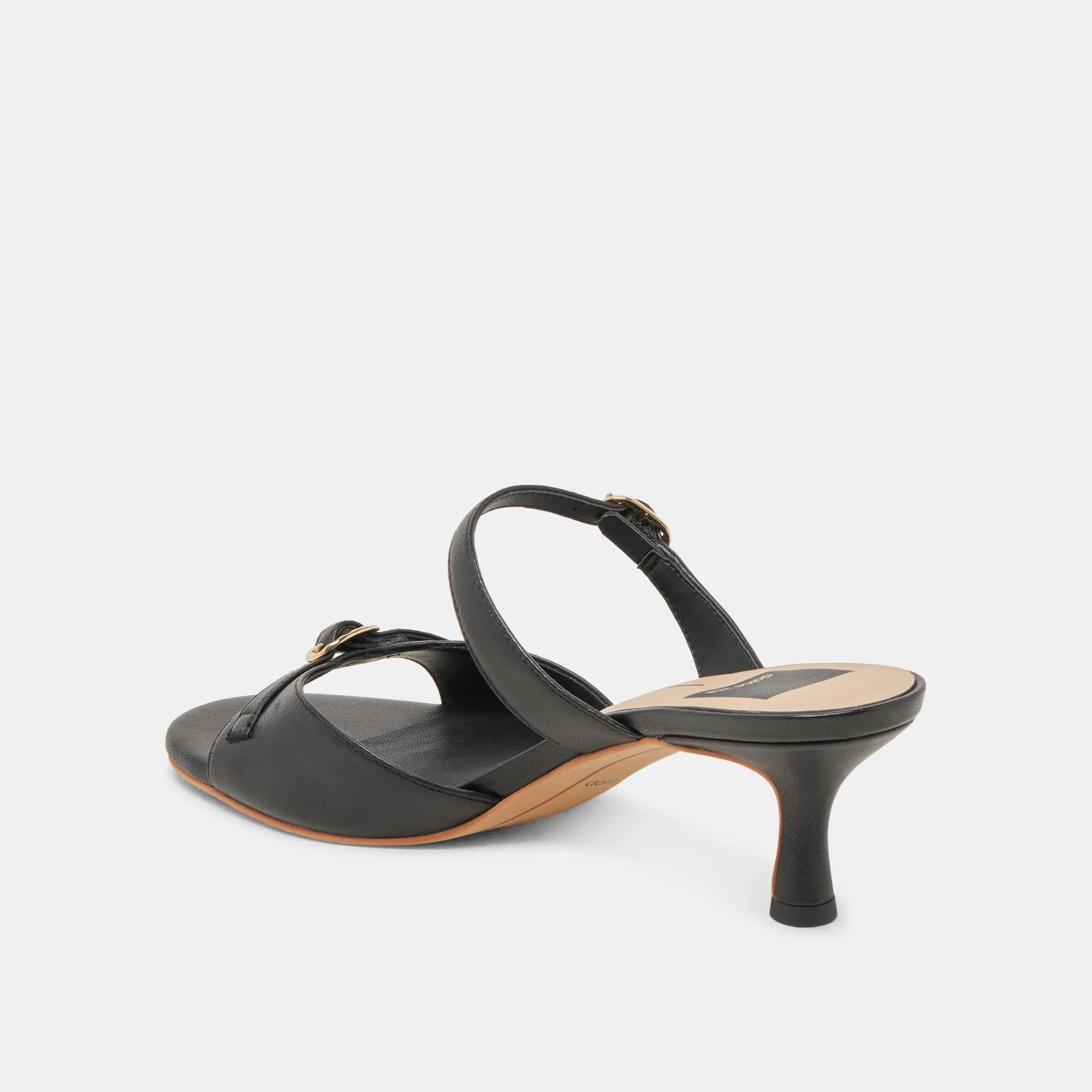 LORALI TALONS CUIR NOIR