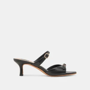 LORALI TALONS CUIR NOIR