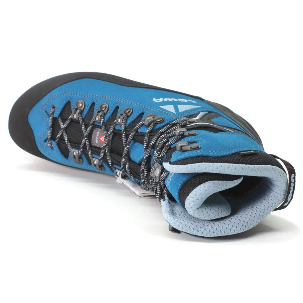 Bottes d'alpinisme pour femmes Lowa Alpine Expert II GTX en suédine et textile