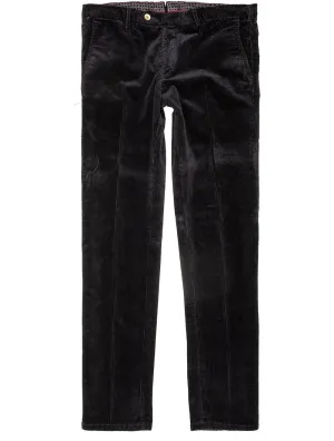 Pantalon en velours côtelé Lynx Bleu