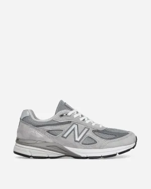 Baskets Made in USA 990v4 Gris / Argent