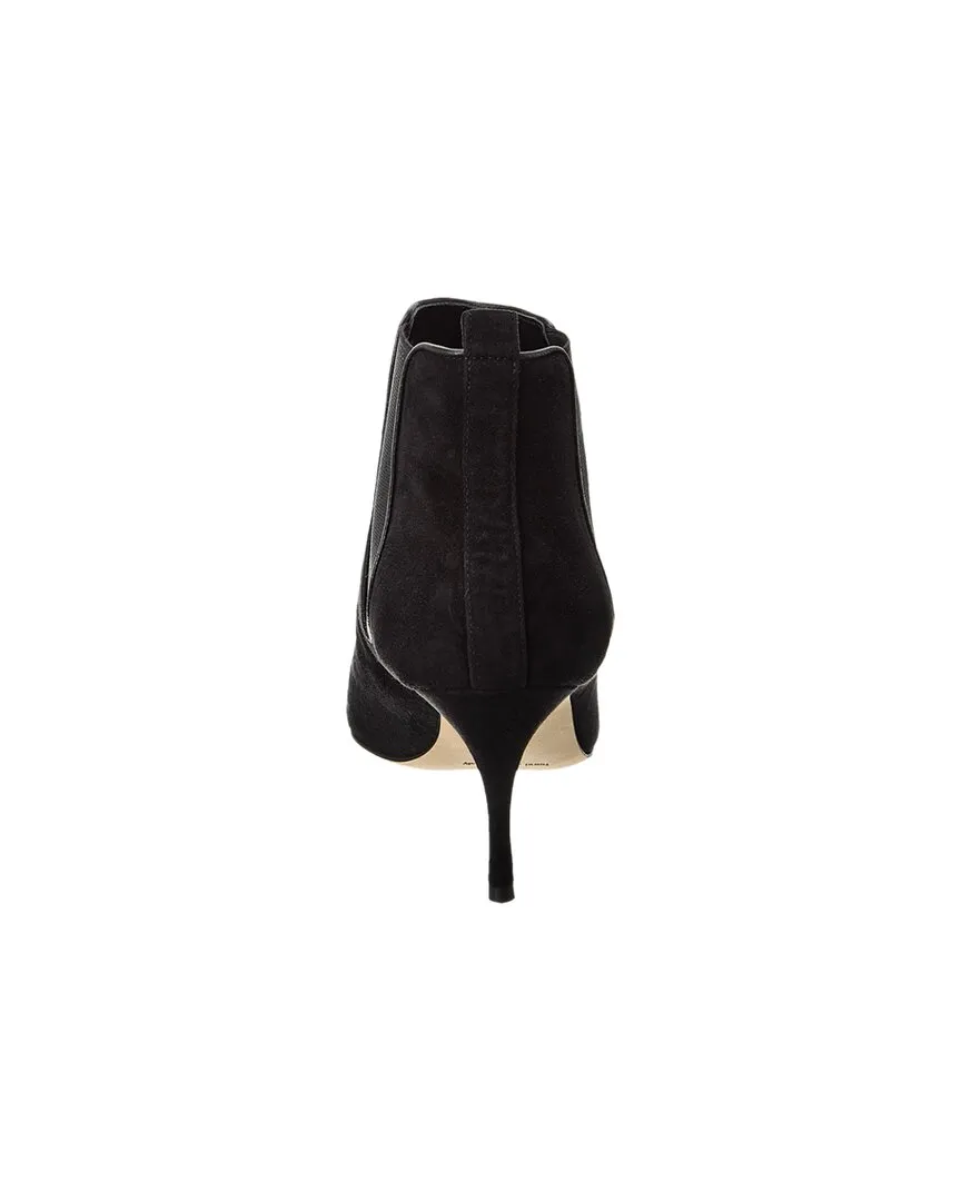 Bottines Manolo Blahnik Dildi 70 en daim_Manolo-Blahnik
