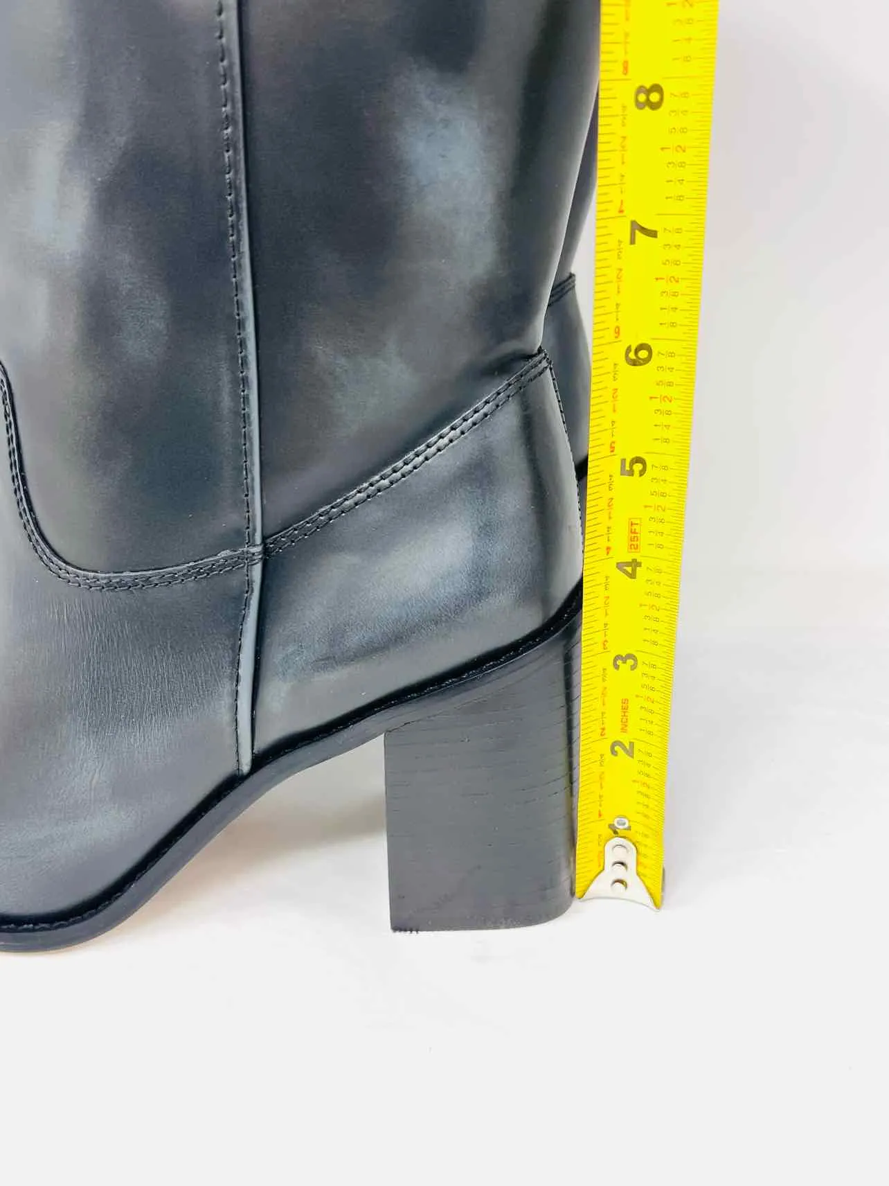 Chaussures Bottes NEUVES en Cuir Noir Vieilli Matisse Taille 10