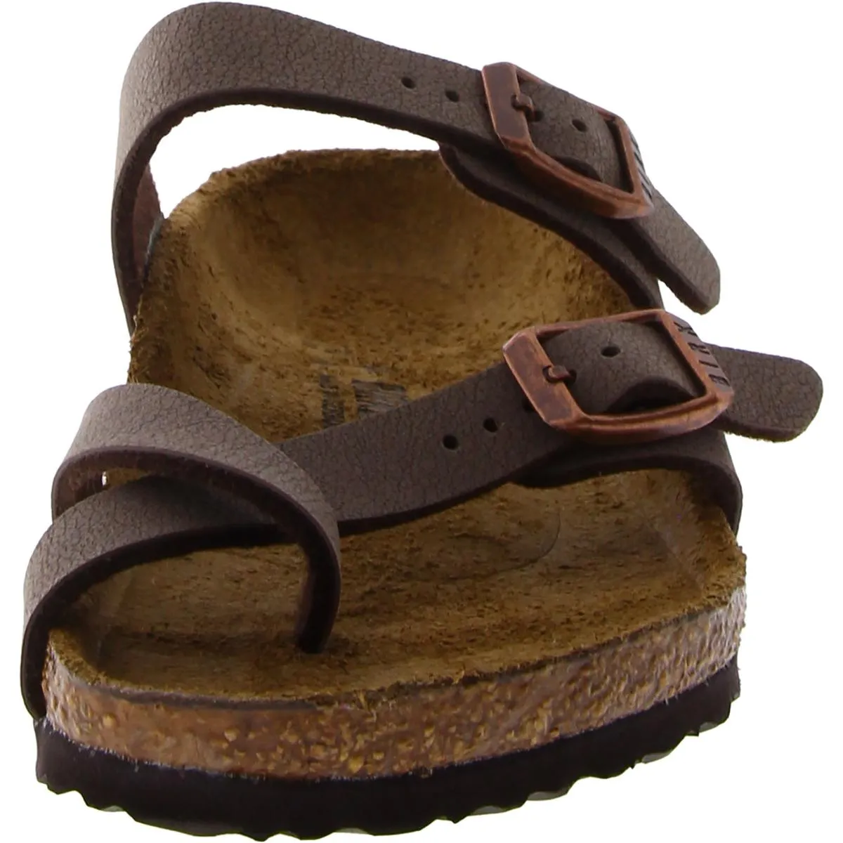 Sandales plates en cuir pour femmes Mayari