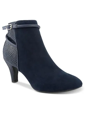 Bottines pour Femmes Melinaa en Simili Cuir à Bout en Amande Chaussures Ecco