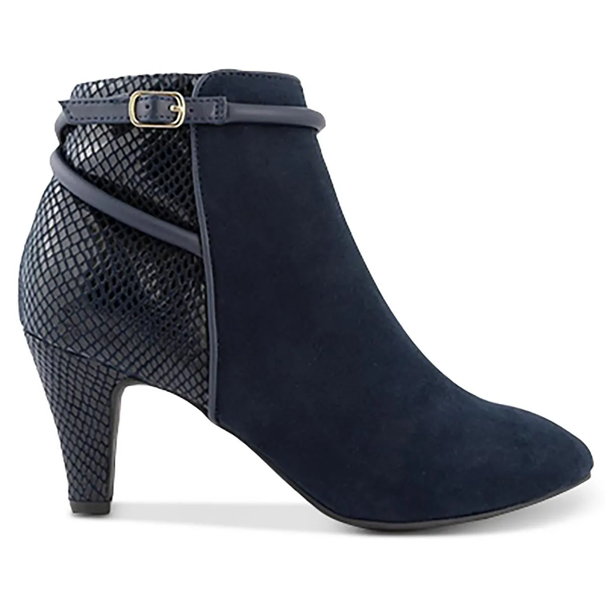 Bottines pour Femmes Melinaa en Simili Cuir à Bout en Amande Chaussures Ecco