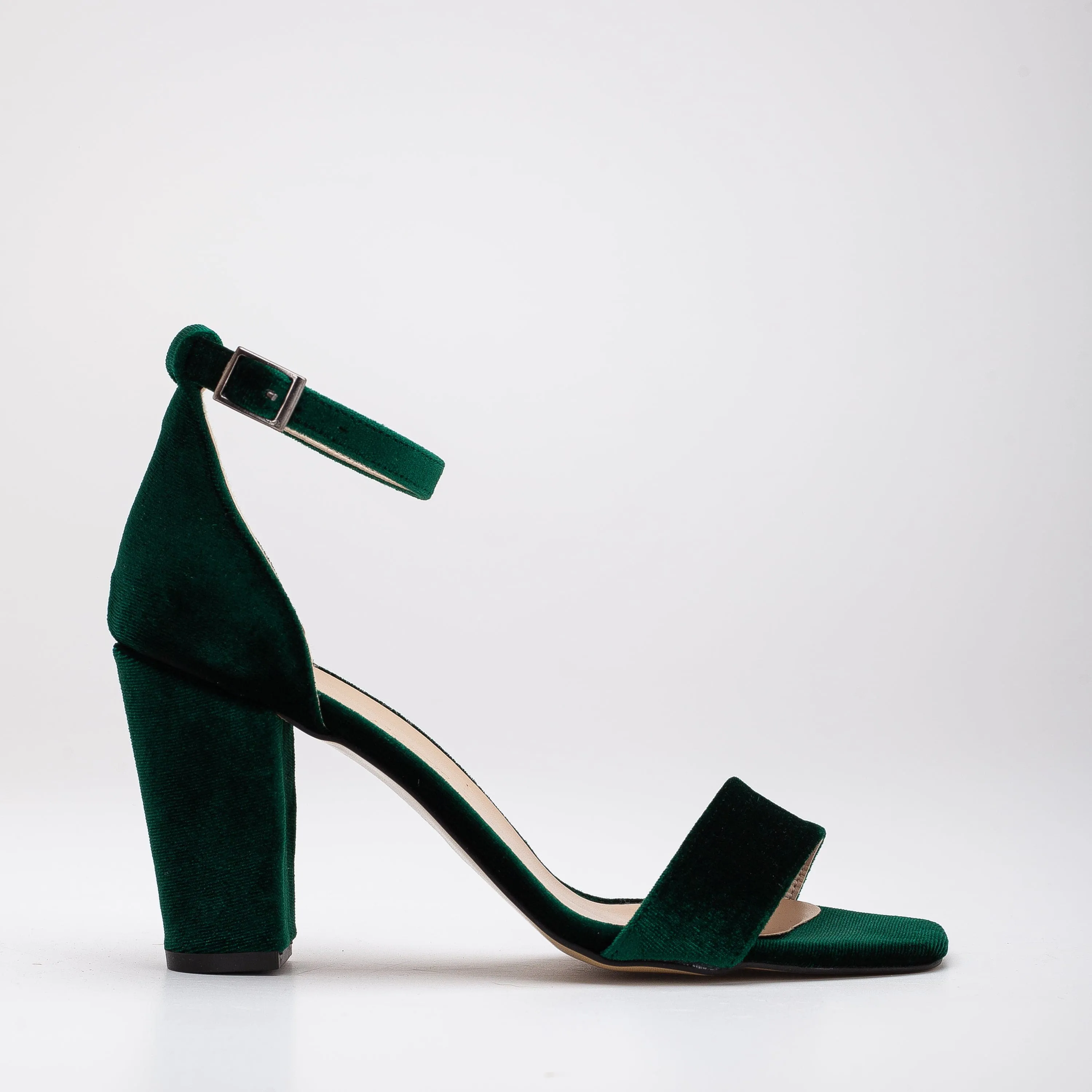 Sandales à talons Melissa Vegan Velvet & Pearl | Vert