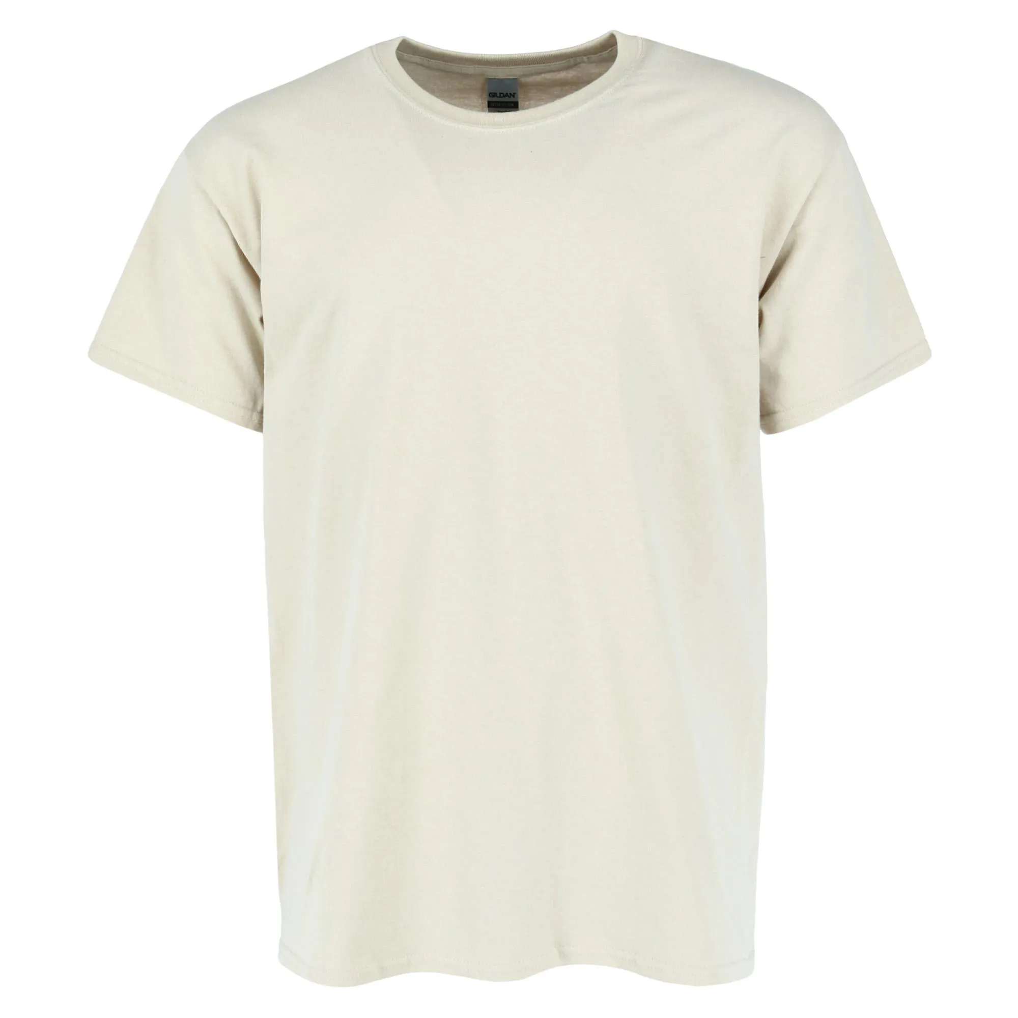 T-shirt classique à col rond pour hommes grands et larges