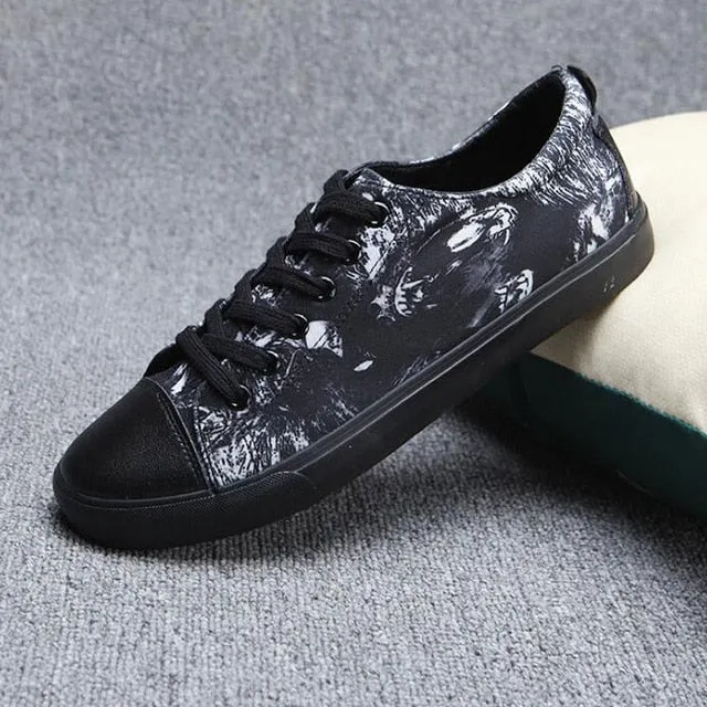 Chaussures en toile confortables pour hommes
