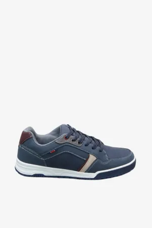 Baskets en Matériau Block Marine pour Hommes