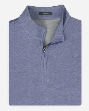 Veste 1/4 Zip Wallace Pour Homme En Bleu Marine