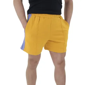 Short en coton pour homme, Moutarde