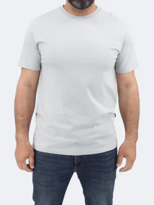 T-shirt uni pour homme, Gris
