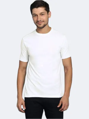 T-shirt Homme Uni, Blanc