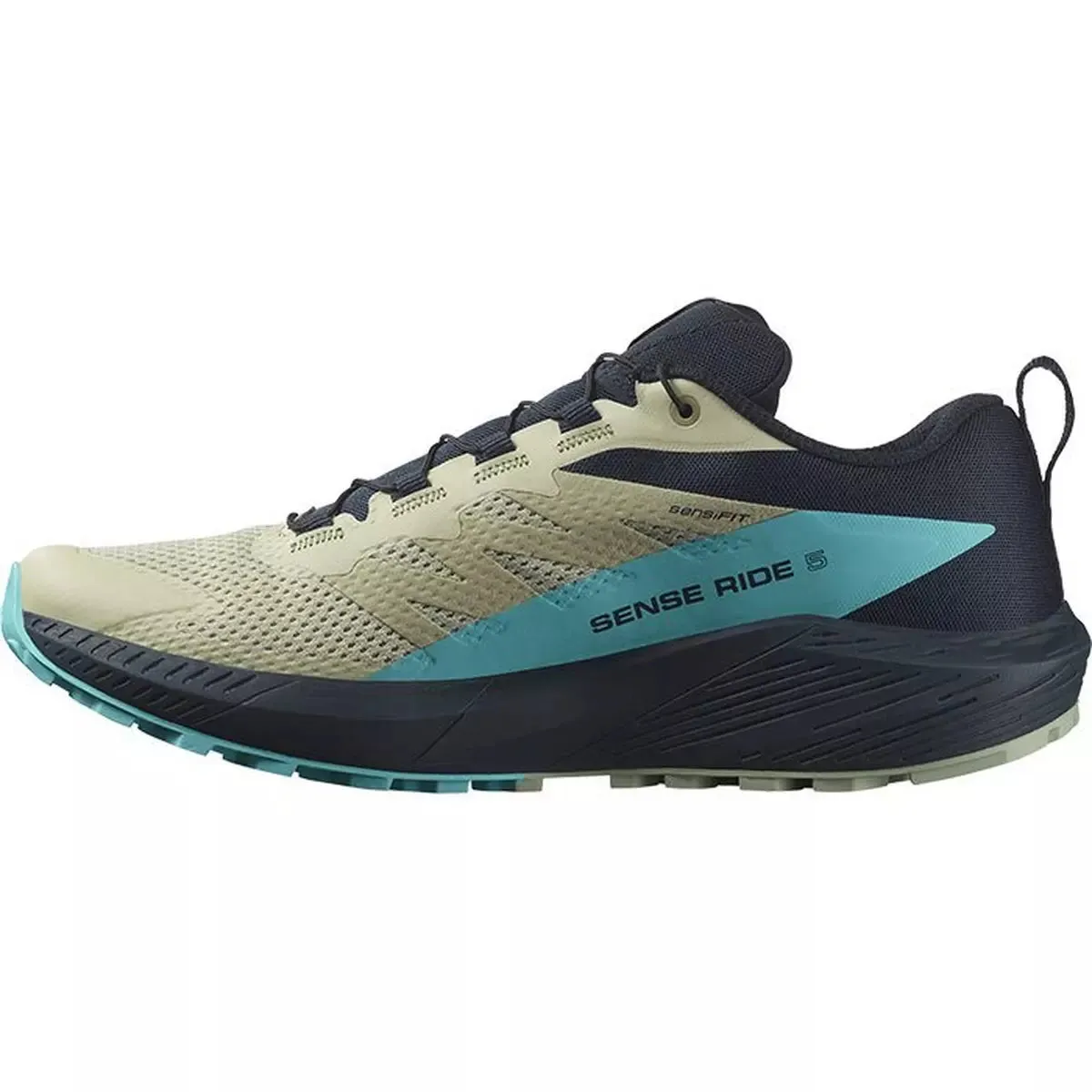 Sense Ride 5 pour Hommes Alfalfa / Carbone / Bleu Paon