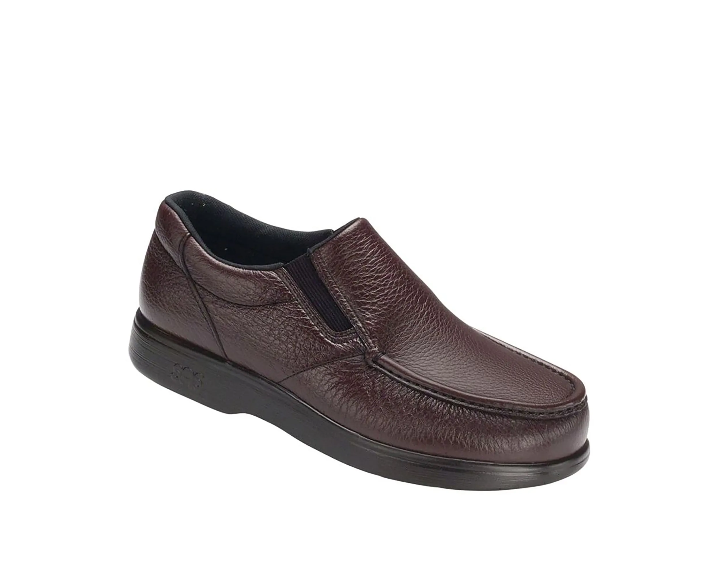 Mocassin à enfiler avec empiècement latéral pour homme