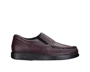 Mocassin à enfiler avec empiècement latéral pour homme
