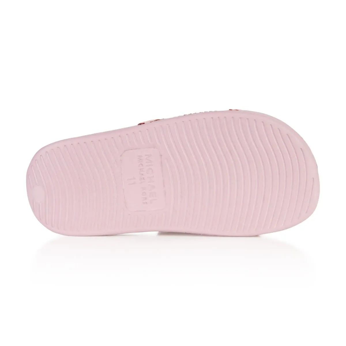 Michael Kors Slides à Logo Diamanté