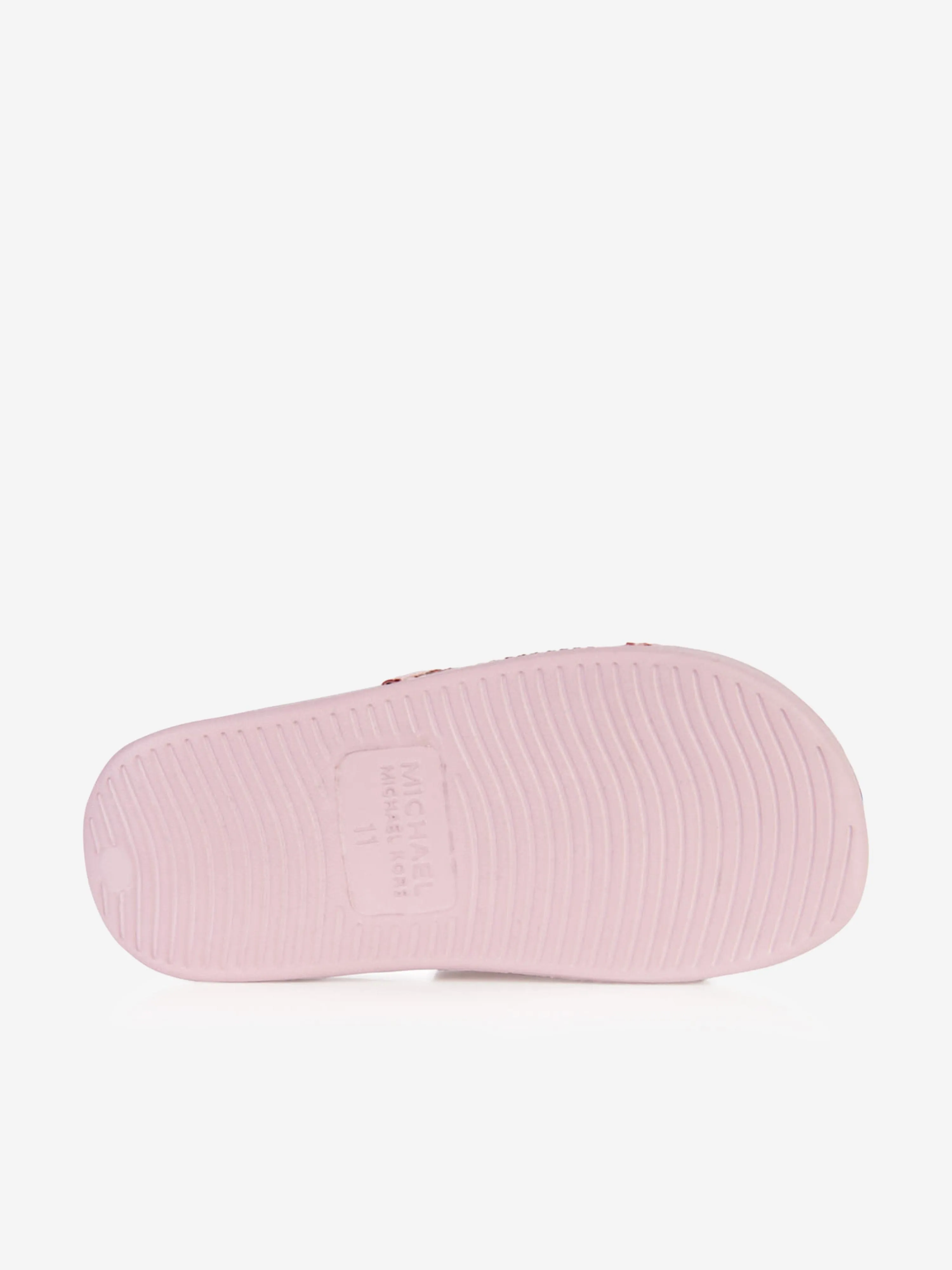 Michael Kors Slides à Logo Diamanté