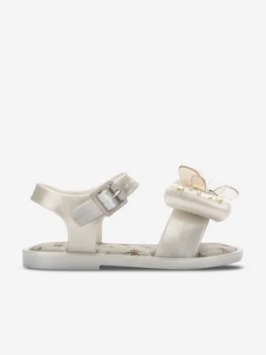 Sandales Mar Star Mini Melissa pour Filles en Blanc