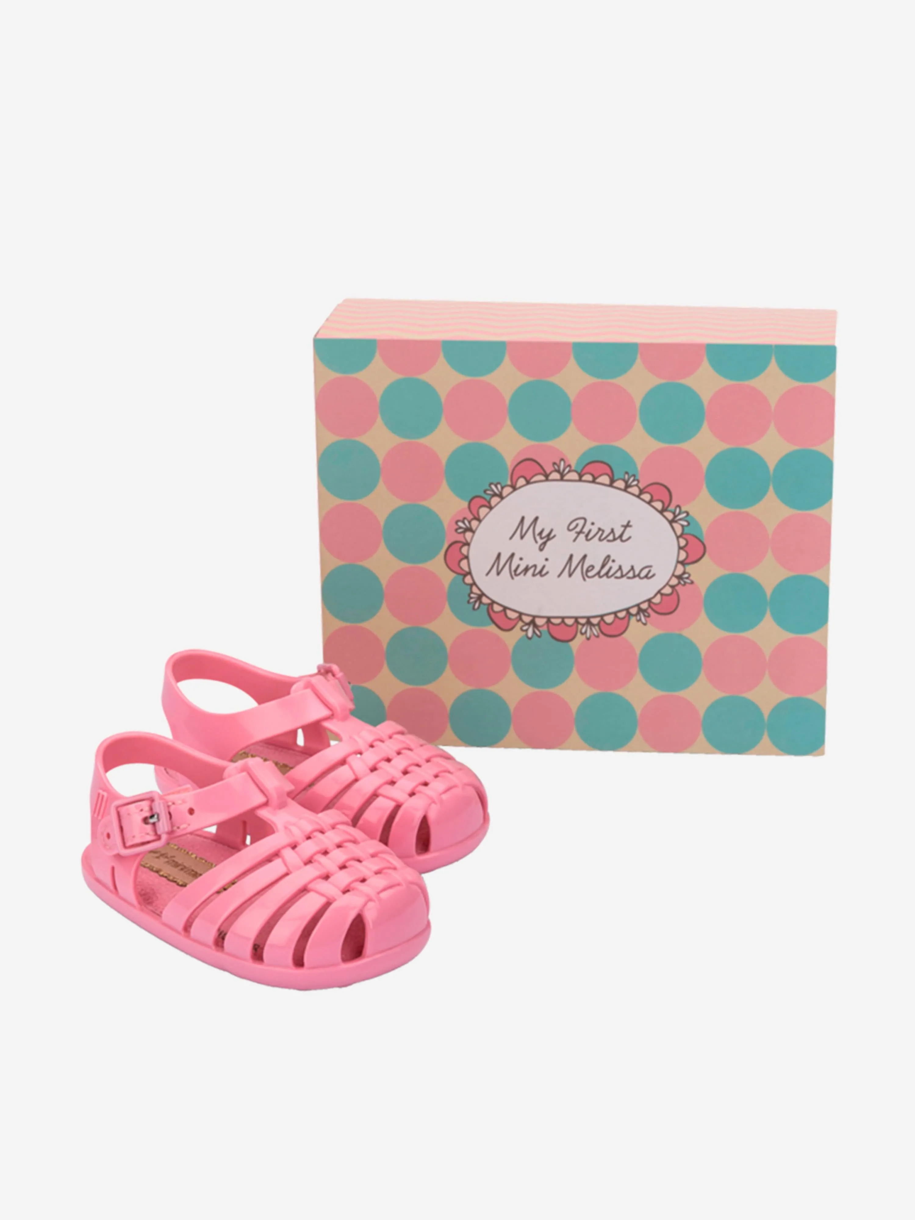 Mini Melissa Possession pour Filles, Sandales en Gelée Rose