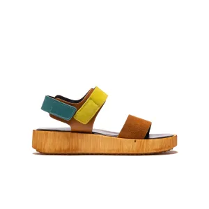 Mist Tan Multi Suède