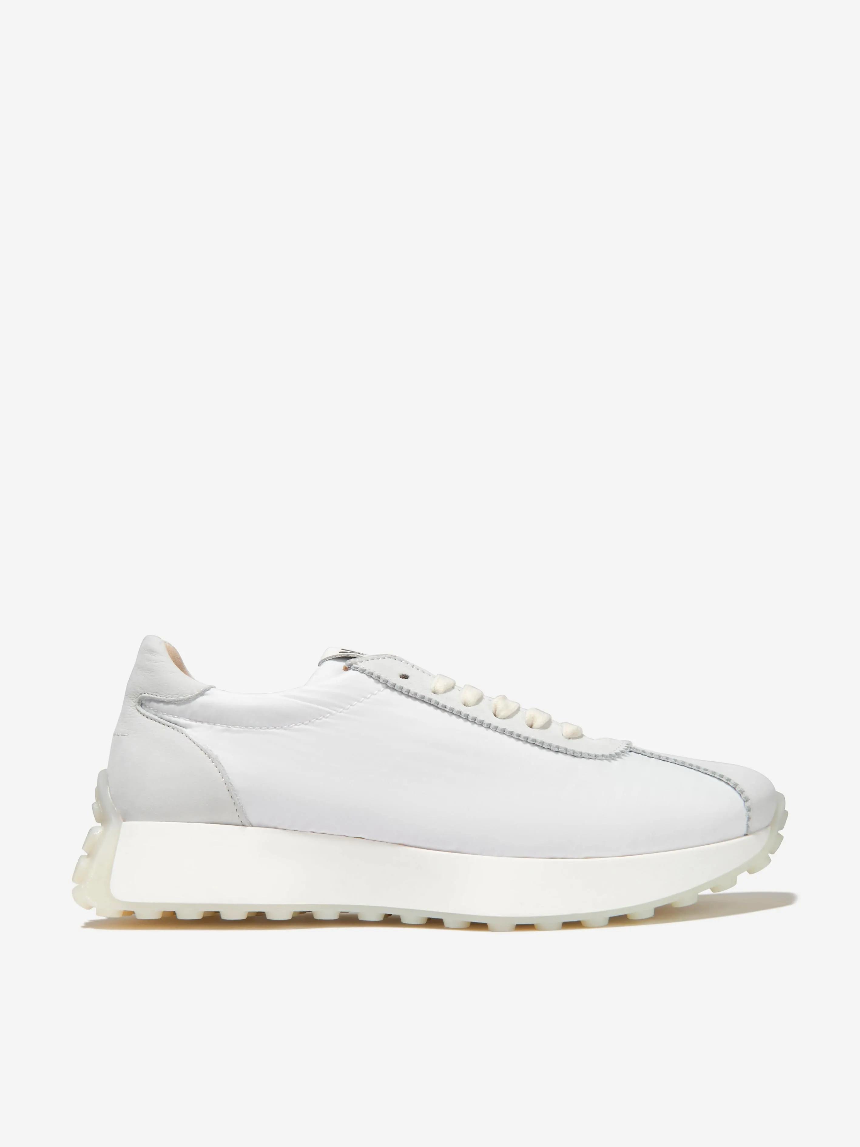 MM6 Maison Margiela Chaussures de Sport en Cuir à Lacets pour Fille