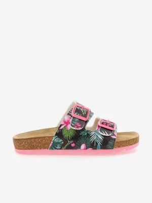 Sandales Jungle pour Filles Monnalisa en Noir
