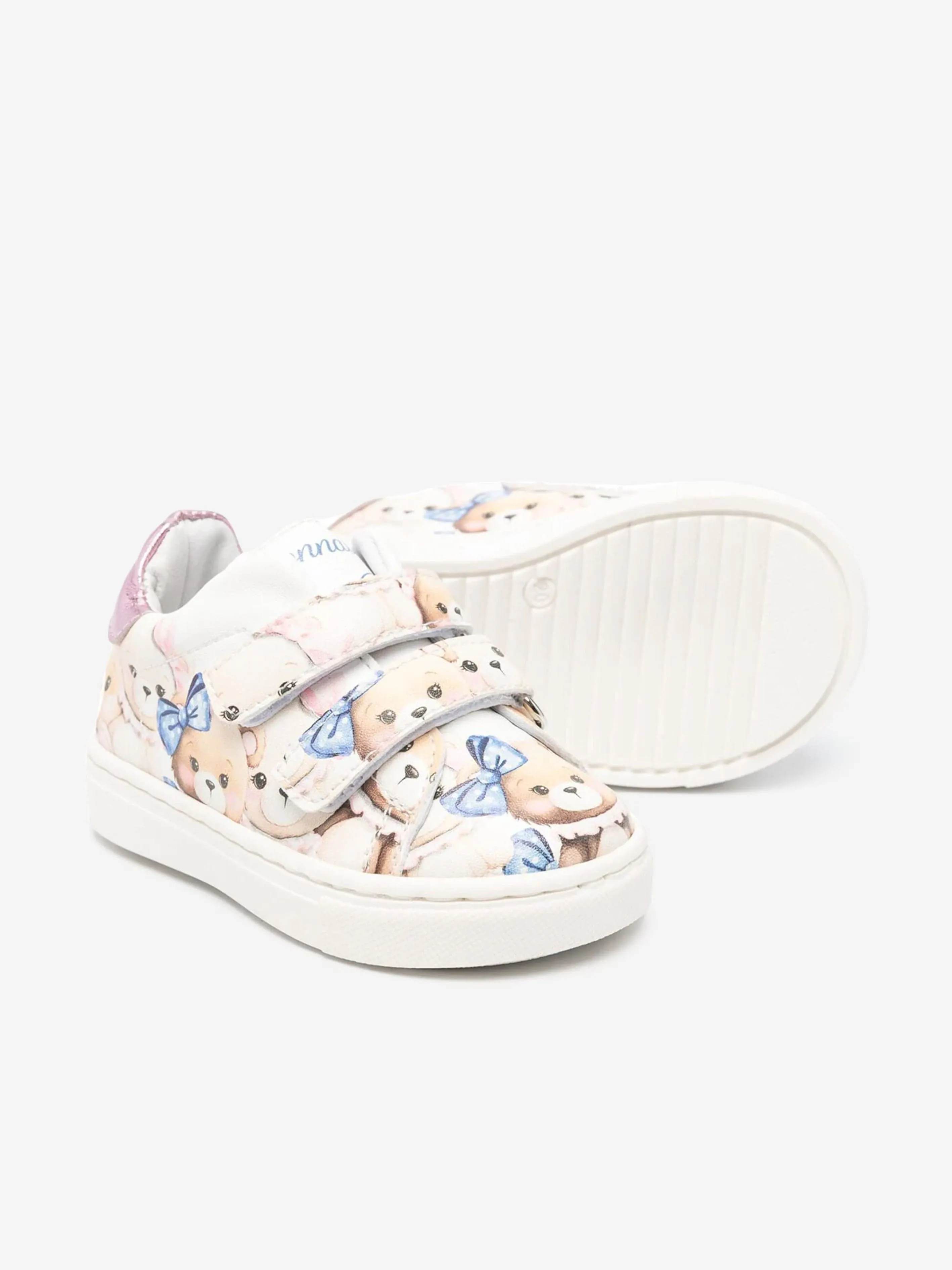 Monnalisa Chaussures de sport Teddy Bear multicolores pour filles