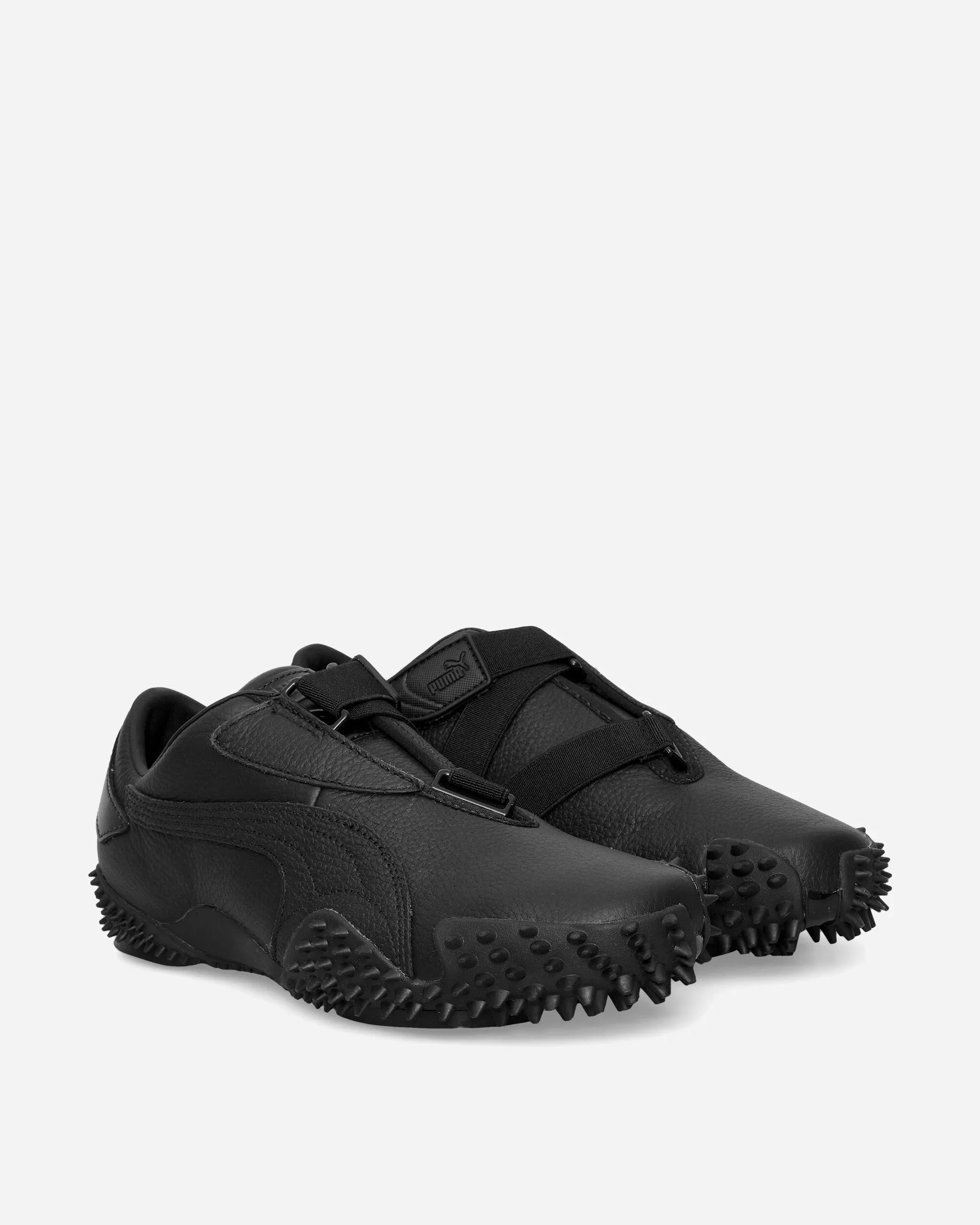 Mostro Sneakers en Cuir Noir