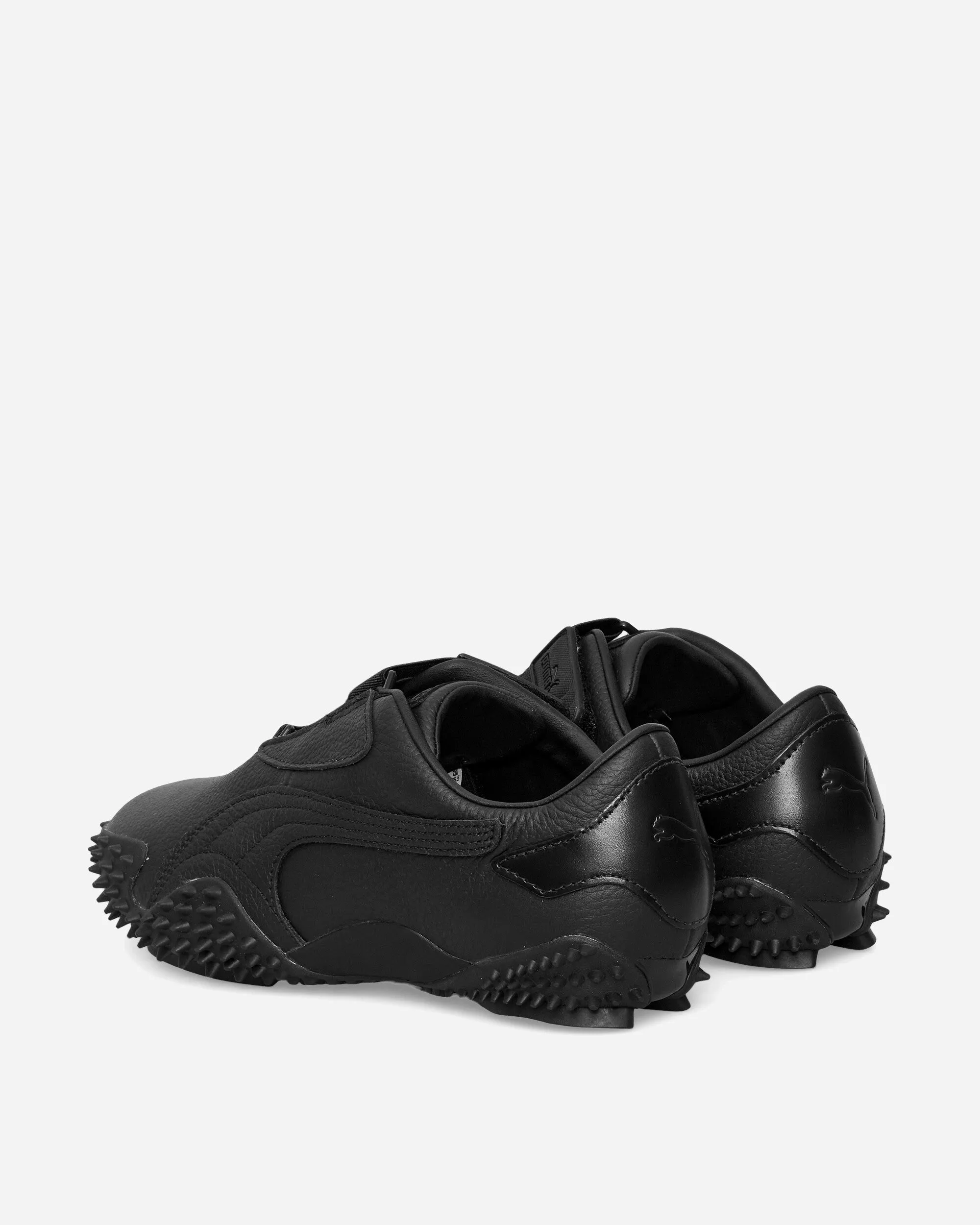 Mostro Sneakers en Cuir Noir