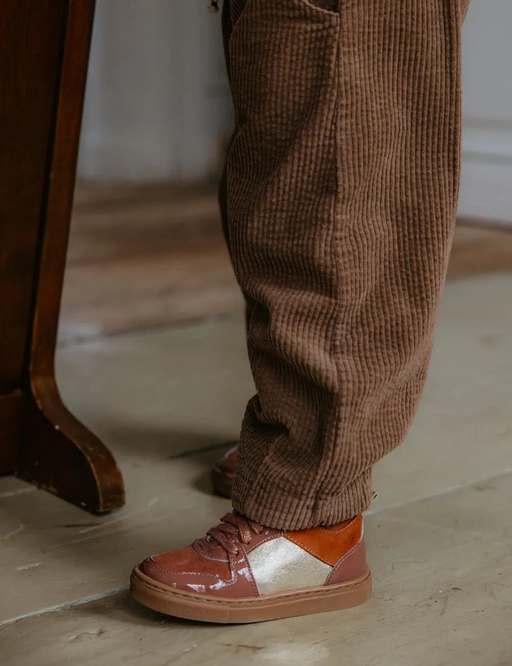 Lacets de Chaussure de Montagne - Rose Argile Breveté
